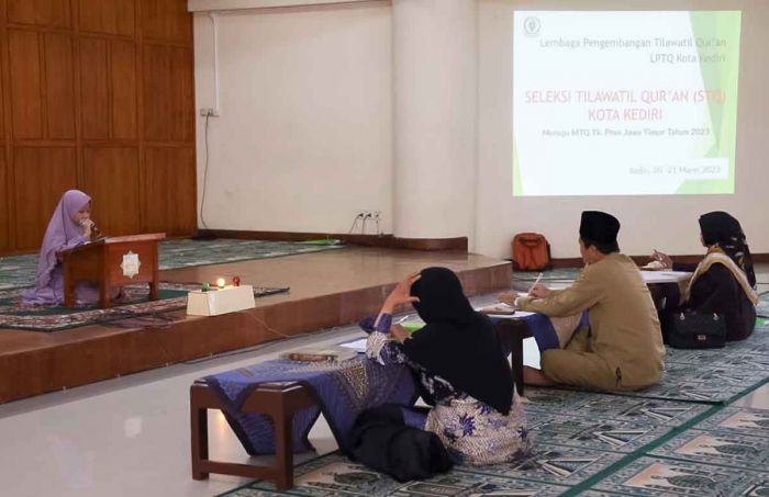 Jelang MTQ Jatim ke-30, Pemkot Kediri Gelar Seleksi Tilawatil Qur