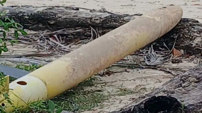 Bukan Rudal, Polisi Ungkap Benda Misterius di Pantai Kangean Sumenep Ternyata ini