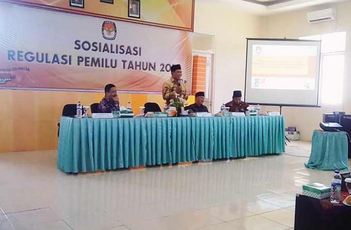 Zainudin Amali Sosialisasikan UU 7 tahun 2017 Bersama KPU RI dan Bangkalan