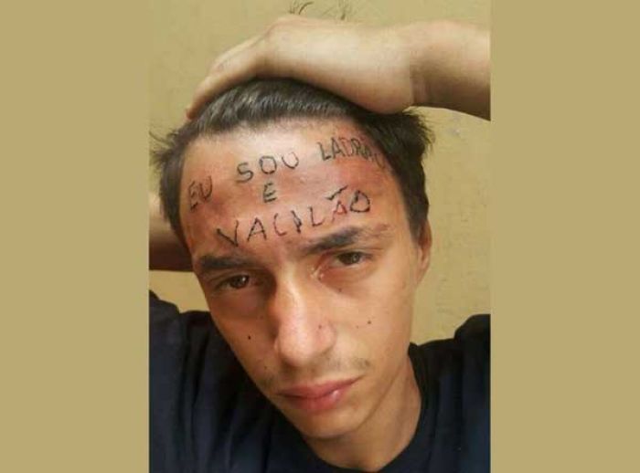 Tato Dahi ABG dengan Tulisan "Aku Pencuri", Dua Pria Ini Ditangkap Tato Dahi ABG dengan Tulisan "Aku Pencuri", Dua Pria Ini Ditangkap