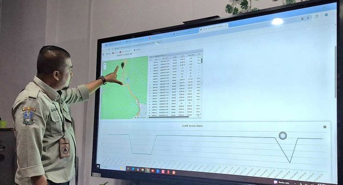 Antisipasi Banjir dan Longsor, BPBD Jatim Pasang 6 EWS Baru