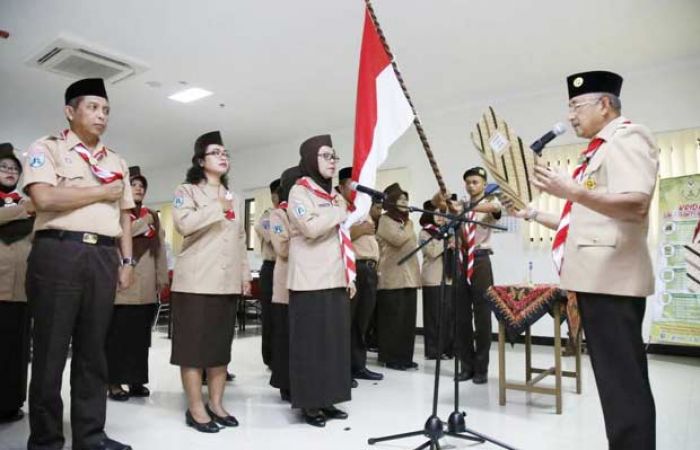 Wabup Ponorogo Lantik Pramuka Saka Bakti Husada