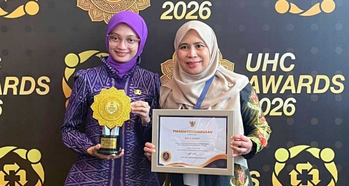 Pemkot Kediri Raih UHC Awards 2026