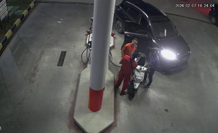 Oknum ASN Kecamatan Parengan yang Aniaya 4 Pegawai SPBU Diamankan Polisi