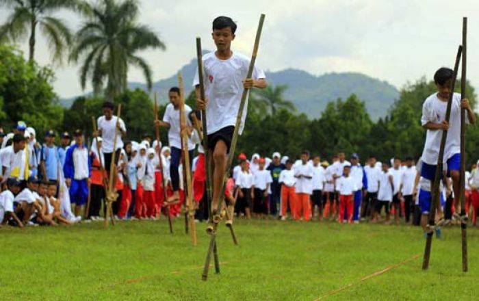 Suran 2016, Desa Kalibagor bakal Gelar Festival Egrang