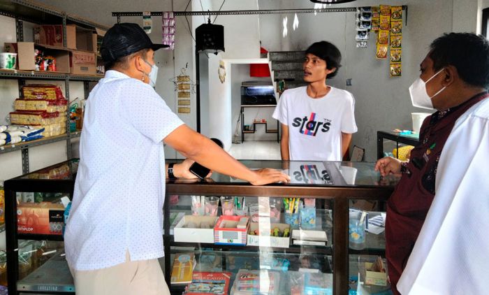 Pasca Temuan di Morowudi, Kemensos dan Mabes Polri Monitoring dan Evaluasi Penyaluran BPNT di Gresik