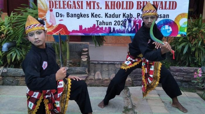 Dua Siswa MTs Kholid Bin Walid Pamekasan Ukir Prestasi Porseni Tingkat Jawa Timur