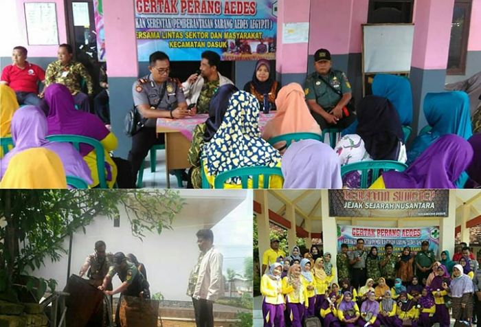 Puskesmas dan Warga Sumenep Gertak Nyamuk DBD Puskesmas dan Warga Sumenep Gertak Nyamuk DBD