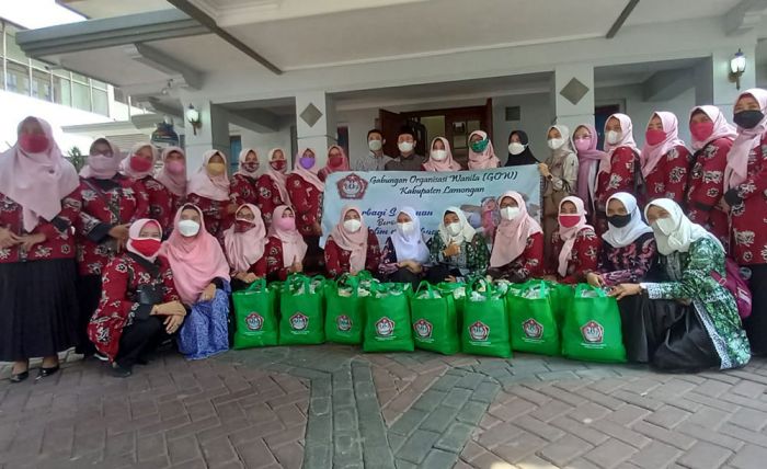 Momentum 10 Muharram, GOW Lamongan Berbagi ke Anak Yatim Piatu Terdampak Covid-19