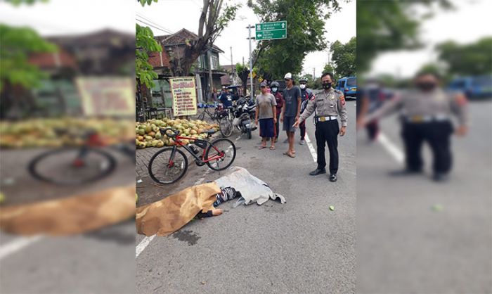 Pesepeda dari Kenjeran Surabaya Meninggal Dunia di Tanggulangin Sidoarjo