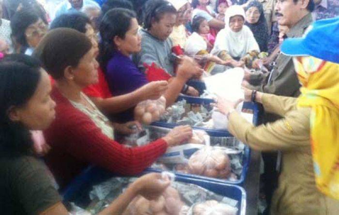 Sepi Peminat, Operasi Pasar Murah Kota Kediri akan Dievaluasi Sepi Peminat, Operasi Pasar Murah Kota Kediri akan Dievaluasi