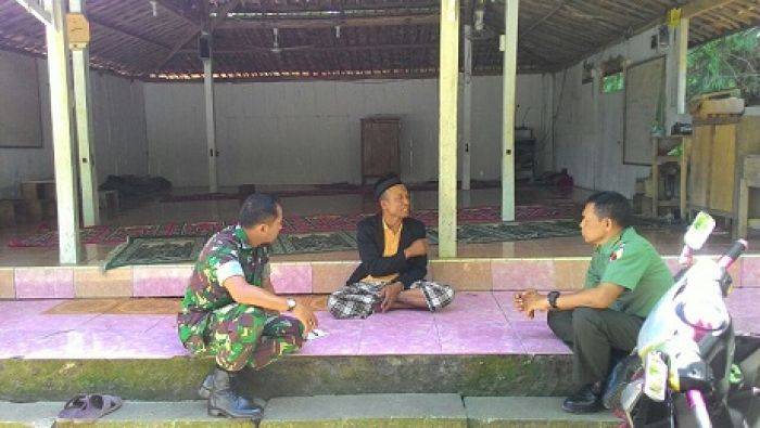 Danramil Kwanyar Semangati Warga Bangun Masjid