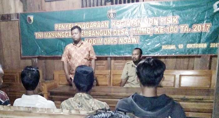 DLH Gandeng Kodim Berikan Penyuluhan Pada Warga Karanganyar