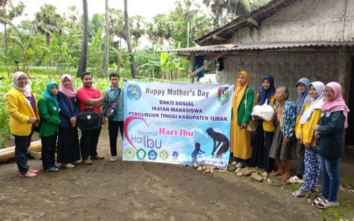 Peringati Hari Ibu, IMPT Tuban Bagikan Sembako Kepada Janda Tua