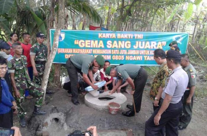 Kodim Ngawi Gelar Jambanisasi di 19 Kecamatan