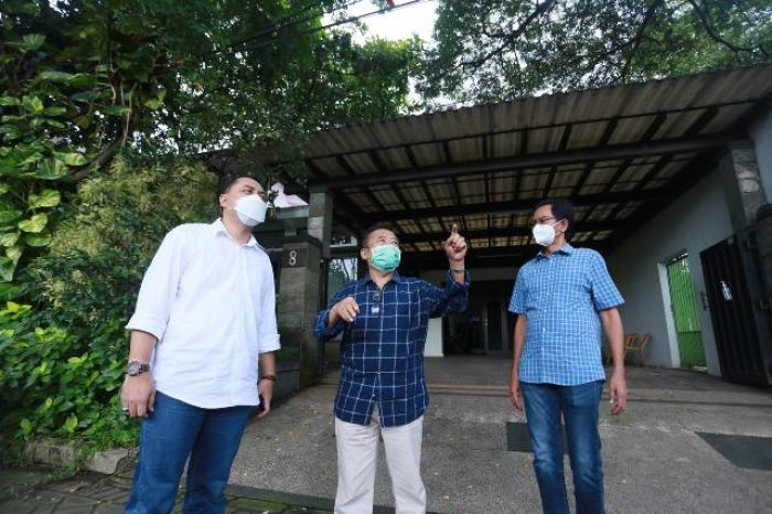 Dikunjungi Wali Kota Eri, Bambang DH: Saya Tak Tertarik Janji 100 Hari Kerja Dikunjungi Wali Kota Eri, Bambang DH: Saya Tak Tertarik Janji 100 Hari Kerja