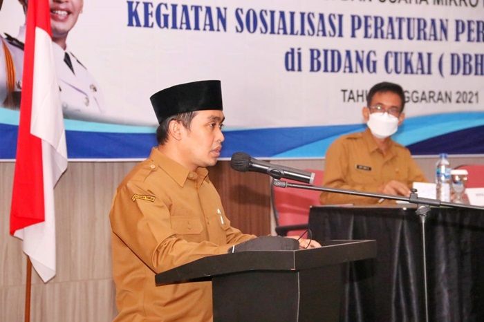 Buka Sosialisasi Peraturan di Bidang Cukai, Mas Adi: DBHCHT Juga untuk Kesejahteraan Masyarakat Buka Sosialisasi Peraturan di Bidang Cukai, Mas Adi: DBHCHT Juga untuk Kesejahteraan Masyarakat