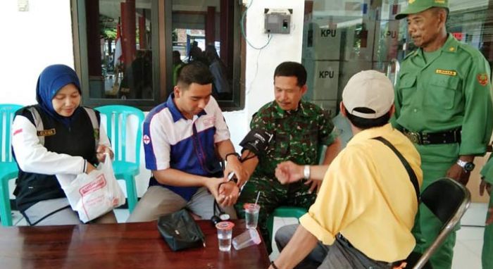 ​Urkes Polresta Sidoarjo Berikan Pelayanan Kesehatan di PPK Rayon Barat