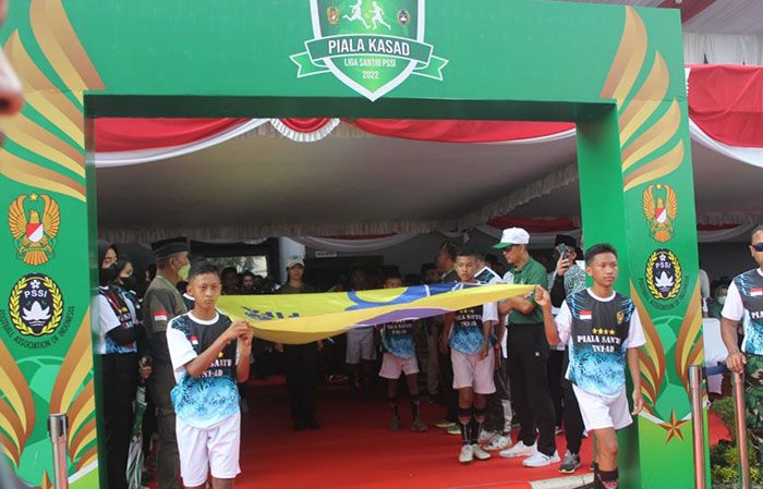 Jenderal TNI Dudung Abdurachman Buka Liga Santri di Jombang Jenderal TNI Dudung Abdurachman Buka Liga Santri di Jombang