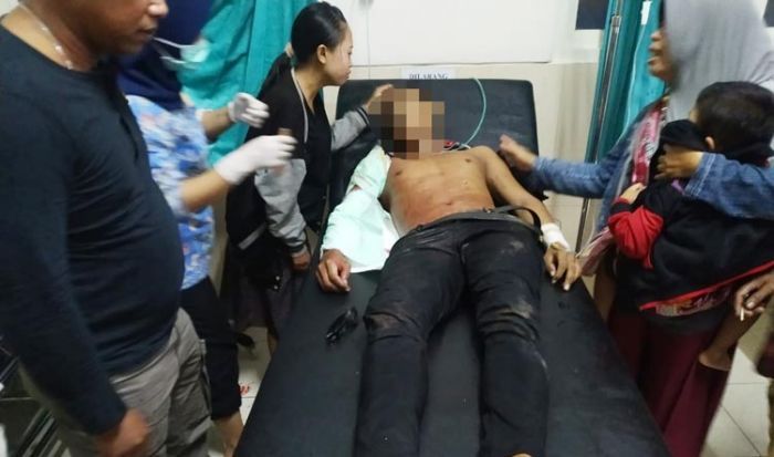 Pembacokan di Puger Jember Dilakukan Tersangka di Depan Istri Korban yang Sedang Hamil Pembacokan di Puger Jember Dilakukan Tersangka di Depan Istri Korban yang Sedang Hamil