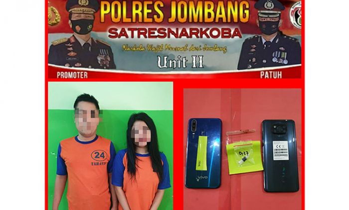 Edarkan Sabu, Sepasang Kekasih di Jombang Diringkus Polisi Edarkan Sabu, Sepasang Kekasih di Jombang Diringkus Polisi