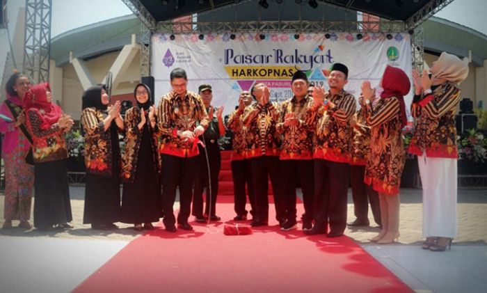 ​Dorong Tumbuh Kembang Ekonomi Kreatif, Pemkot Pasuruan Gelar Pasar Rakyat