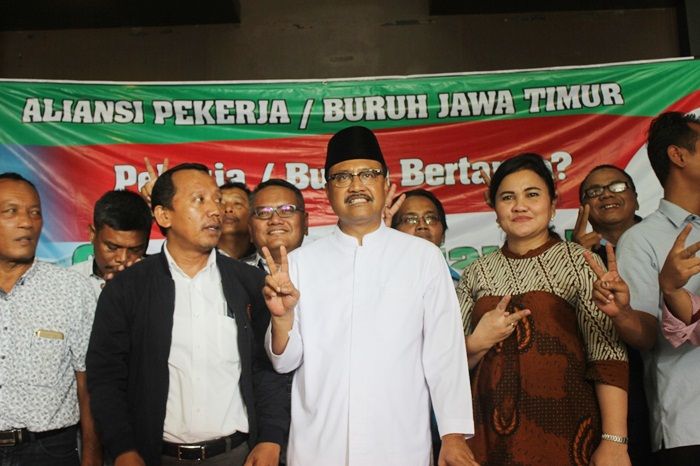 Didukung Aliansi Buruh, Gus Ipul Ingin Wujudkan Upah yang Lebih Adil Didukung Aliansi Buruh, Gus Ipul Ingin Wujudkan Upah yang Lebih Adil
