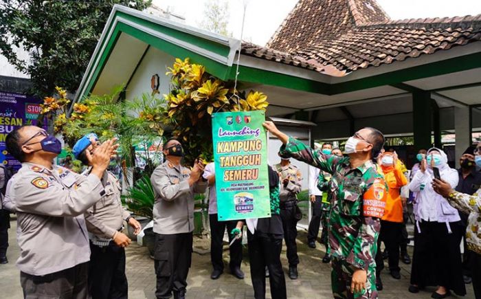 Tekan Penularan Covid-19, 73 Desa di Bojonegoro Dibentuk Kampung Tangguh Semeru