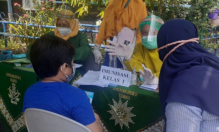 SDM Limas Surabaya Gelar Imunisasi MR dan HPV di Masa Pandemi SDM Limas Surabaya Gelar Imunisasi MR dan HPV di Masa Pandemi
