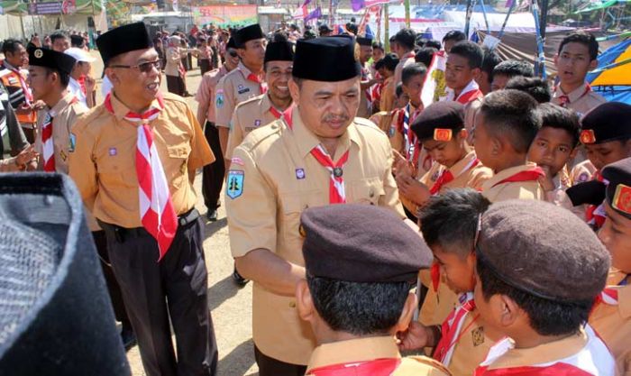 Upacara Peringatan Hari Pramuka ke-58, Wabup Pungkasiadi: Pramuka Ajarkan Norma Pada Generasi Muda