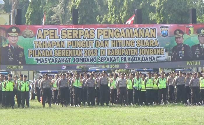 Di Jombang, 9.545 Personel Disebar untuk Pengamanan Pilkada di 2.147 TPS