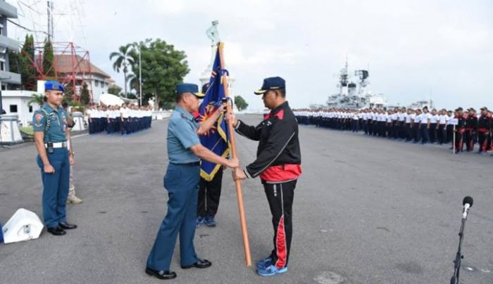 ​Pangkoarmada II Lepas 115 Atlet untuk Berlaga di Porwiltim 2019