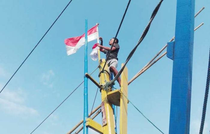 Polairud Imbau Nelayan Pasang Bendera Merah Putih Saat Melaut Polairud Imbau Nelayan Pasang Bendera Merah Putih Saat Melaut
