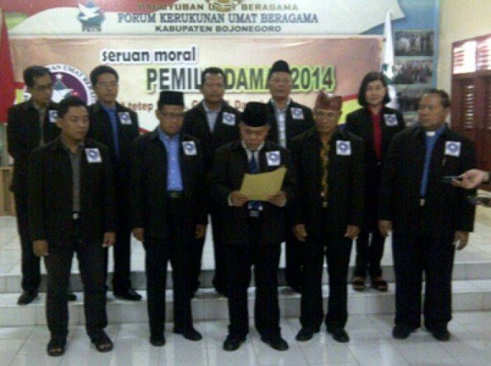 Jelang Pilpres, FKUB Bojonegoro Gelar Seruan Moral