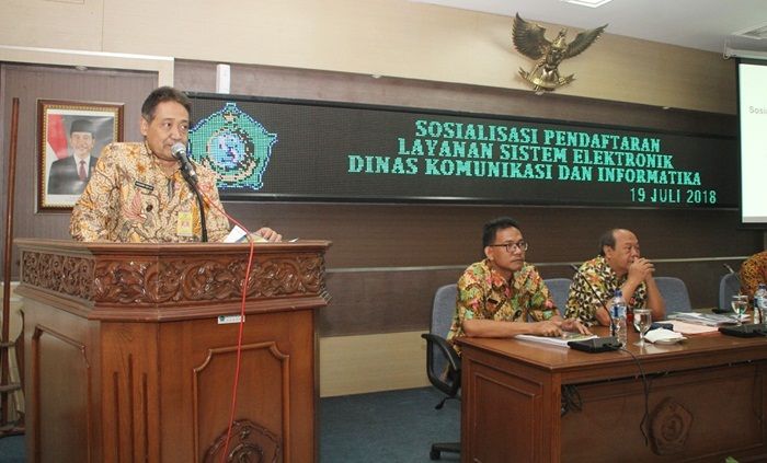 Pemkab Sidoarjo Daftarkan Aplikasi Pelayanan Publik ke Kominfo