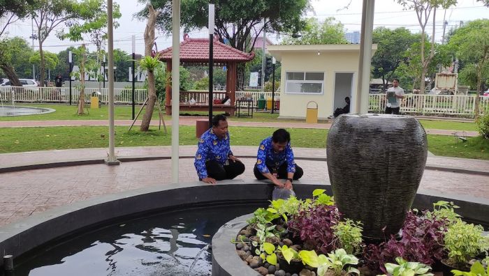 Taman Tara Pagerwojo Rampung Dibangun, DLHK Sidoarjo: Jadi Tempat Bermain yang Nyaman Taman Tara Pagerwojo Rampung Dibangun, DLHK Sidoarjo: Jadi Tempat Bermain yang Nyaman