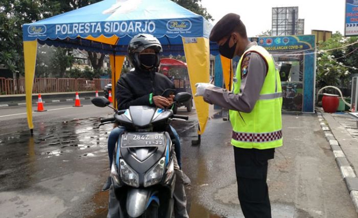 Tambah Check Point di Wadungasri, Kawasan Waru Jadi Perhatian Polresta Sidoarjo