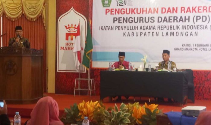 Kemenag Lamongan Kukuhkan Pengurus IPARI Periode 2023-2027