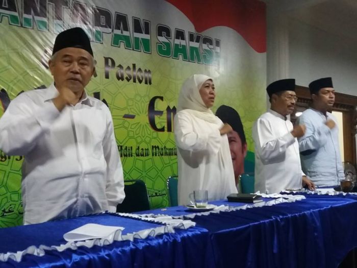 ​Nama Pemilih Khofifah-Emil Raib, Kiai Asep Undang 3.600 Saksi TPS se-Mojokerto