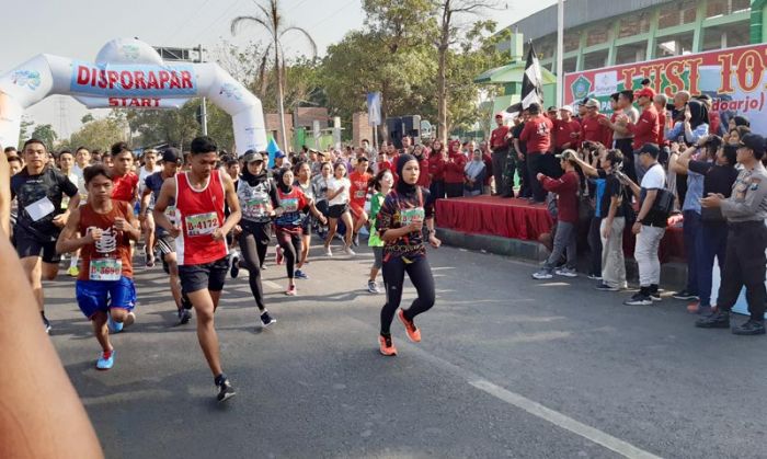 Promosikan Pulau Lumpur Sidoarjo, Lomba Lari Lusi 10K Diikuti Ribuan Peserta