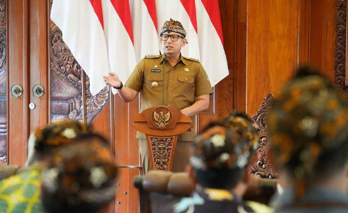Sambut Kedatangan Tim Verlap KKS Jatim, Pj Wali Kota Mojokerto Pamer Keunggulan Daerah Sambut Kedatangan Tim Verlap KKS Jatim, Pj Wali Kota Mojokerto Pamer Keunggulan Daerah
