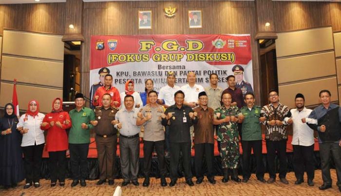Bupati Sambari dan Forkopimda Optimis Pemilu 2019 Kondusif Bupati Sambari dan Forkopimda Optimis Pemilu 2019 Kondusif