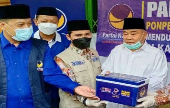 Bantu Program Pemerintah, ASC Foundation Bersama Nasdem Mojokerto Gelar Vaksinasi Massal