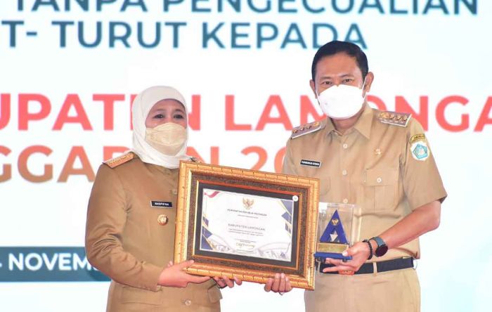 Lamongan Raih Penghargaan Opini WTP 6 Kali Berturut-turut Lamongan Raih Penghargaan Opini WTP 6 Kali Berturut-turut