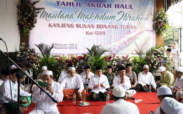 Tahlil Akbar Haul Sunan Bonang Dihadiri Wabup dan Ketua DPRD Tuban