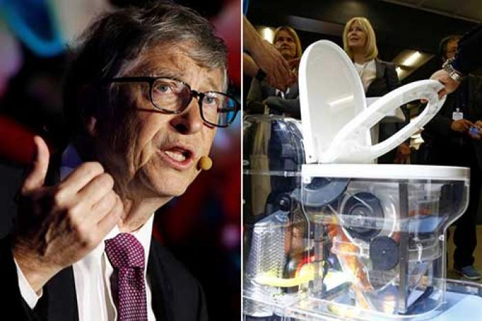 Bill Gates Luncurkan Toilet Tanpa Air di China Bill Gates Luncurkan Toilet Tanpa Air di China