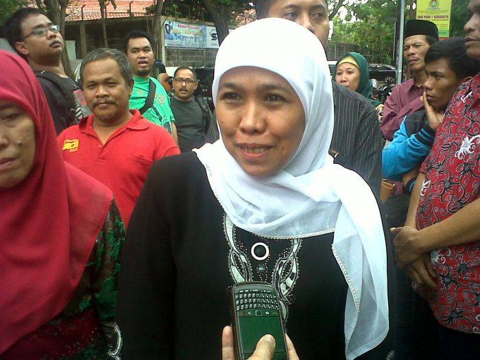 Jadi Jubir Pemenangan Jokowi, Khofifah Tolak Bicara Posisi Menteri Jadi Jubir Pemenangan Jokowi, Khofifah Tolak Bicara Posisi Menteri