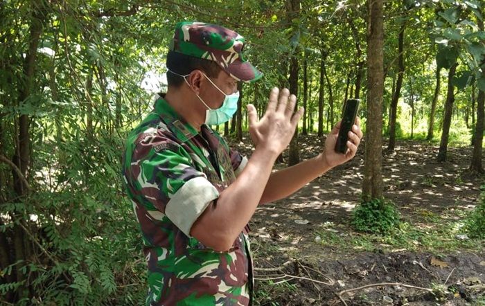 Putus Rantai Corona, Siswa Seskoad di Ngawi Gunakan Video Call Putus Rantai Corona, Siswa Seskoad di Ngawi Gunakan Video Call