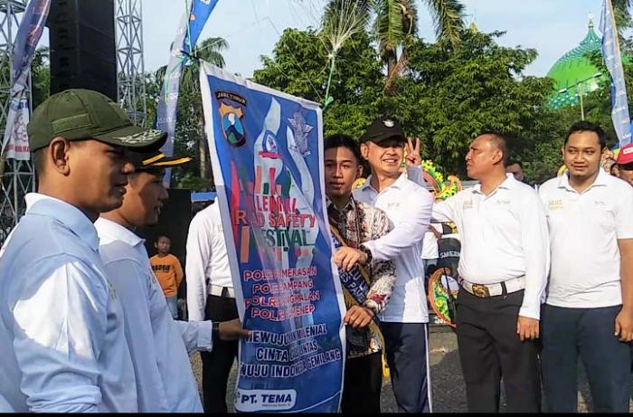 Polres Pamekasan Deklarasi Millennial Road Safety Festival 2019