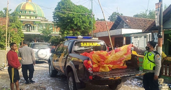 Lebaran Ketupat, Polisi di Jombang Amankan Balon Udara